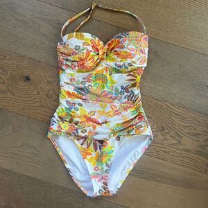 Bleu Rod Beattie One Piece Floral Swimsuit